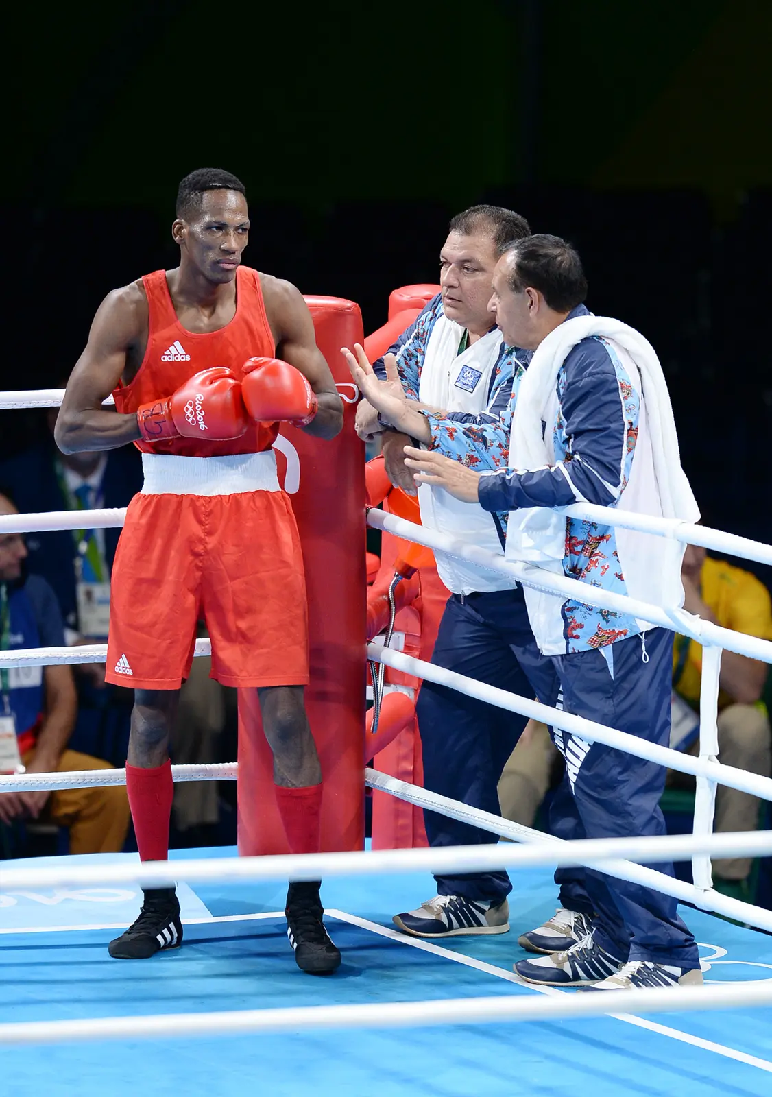 Οι Lorenzo Sotomayor και Hassan Amzile στους Ολυμπιακούς Αγώνες του 2016.