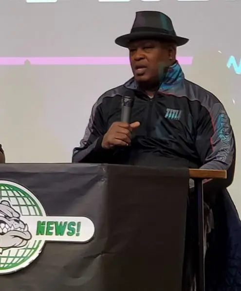 Ο James “Buster” Douglas σε μεταγενέστερη φωτογραφία, 2020.