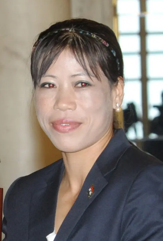 Πορτρέτο της Mary Kom.